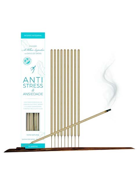 Incenso Diego de Oxossi - Anti Stress e Ansiedade cx