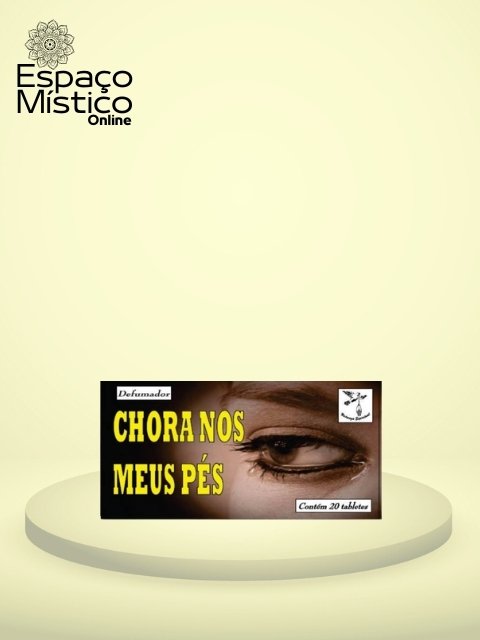 Defumador Piramide Chora nos Meus Pes
