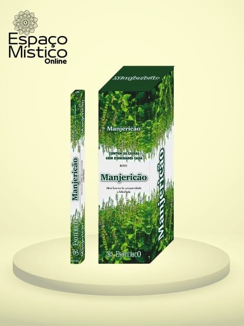 Incenso de Vareta Manjericao