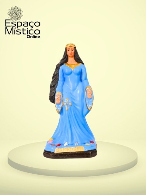 Iemanja Gesso Azul 20cm Raul