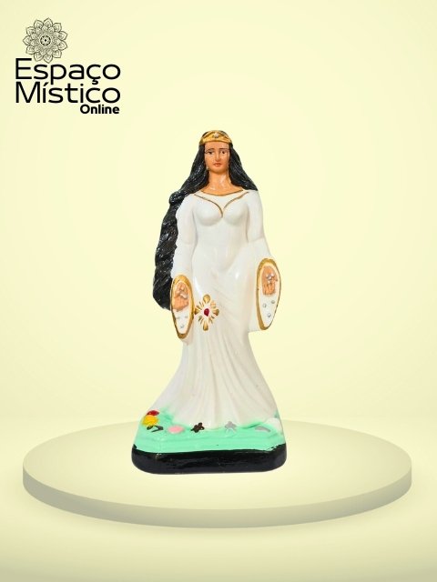 Iemanja Gesso Branco 20cm Raul