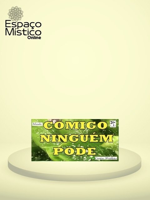 Defumador Piramide Comigo Ninguem Pode