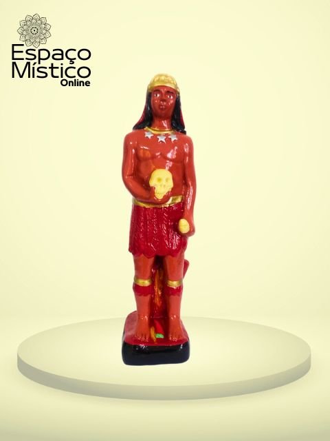 Exu Pimenta Gesso 20cm Cisper
