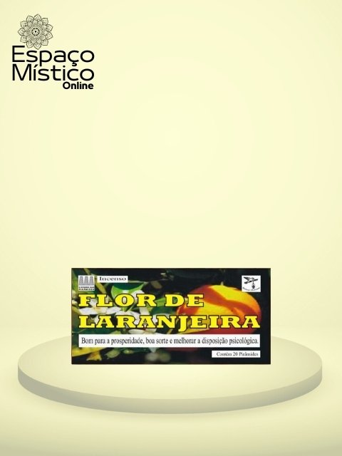 Incenso Piramide Flor de Laranjeira