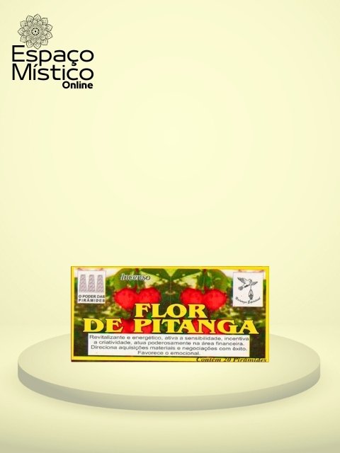 Incenso Piramide Flor de Pitanga