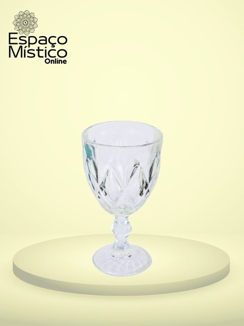 Taça de Vidro Gamma Diamond Glass 340 ml un