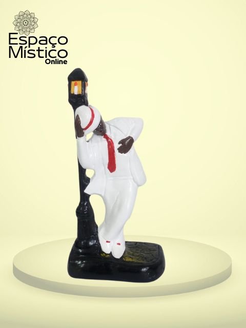 Ze Pilintra no Poste Gesso 20cm Cisper