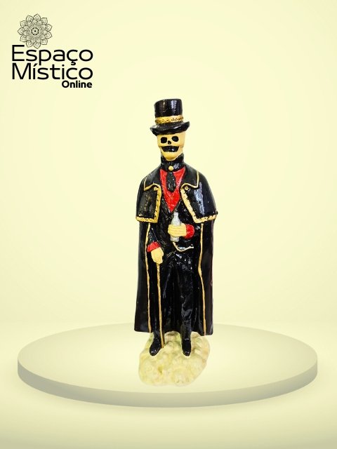 Exu Caveira Gesso 30cm Cisper un
